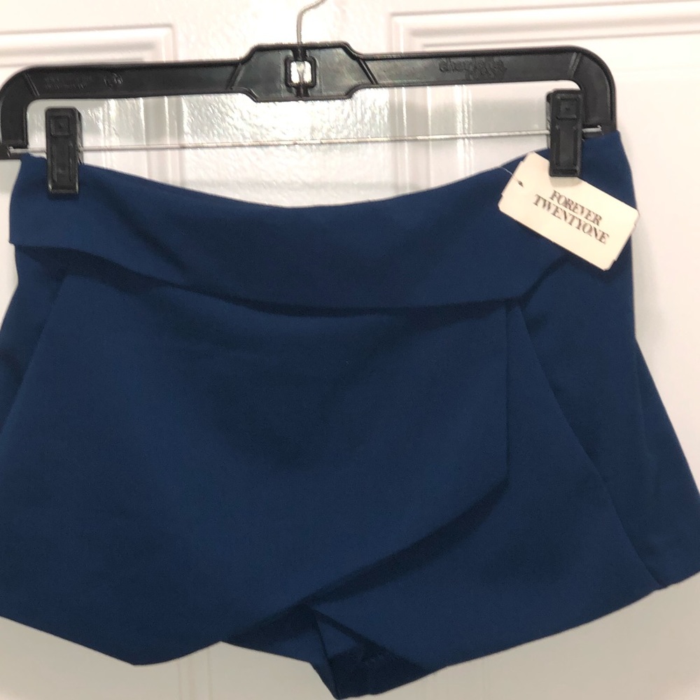 Royal Blue Mini Skort